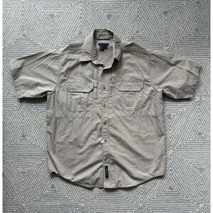 5.11 Tactical Series 71153 Short Sleeve Button Pocket Shirt - Khaki - Large‎